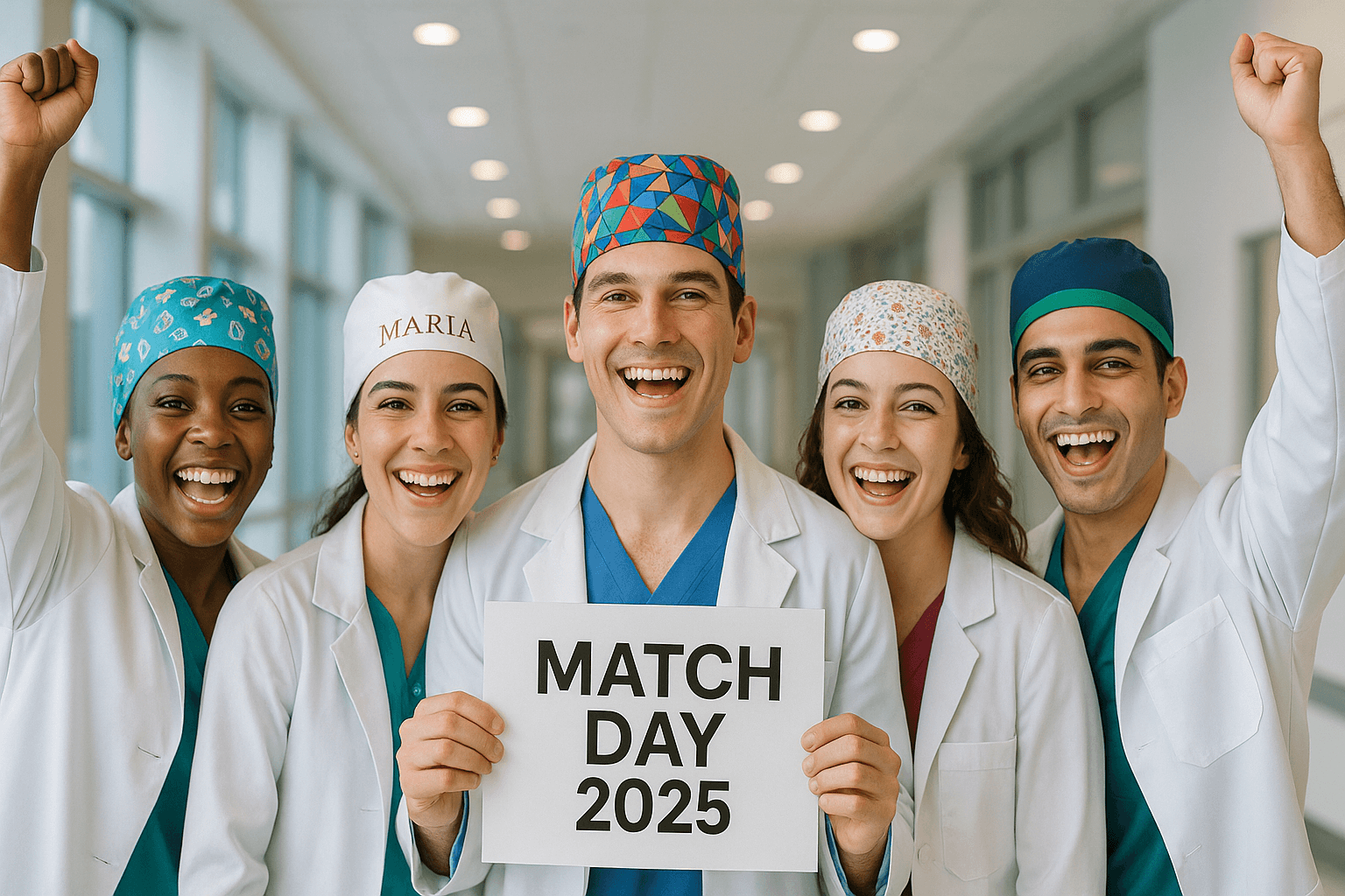Match Day 2025: Uniformes Médicos Perfectos para Residentes