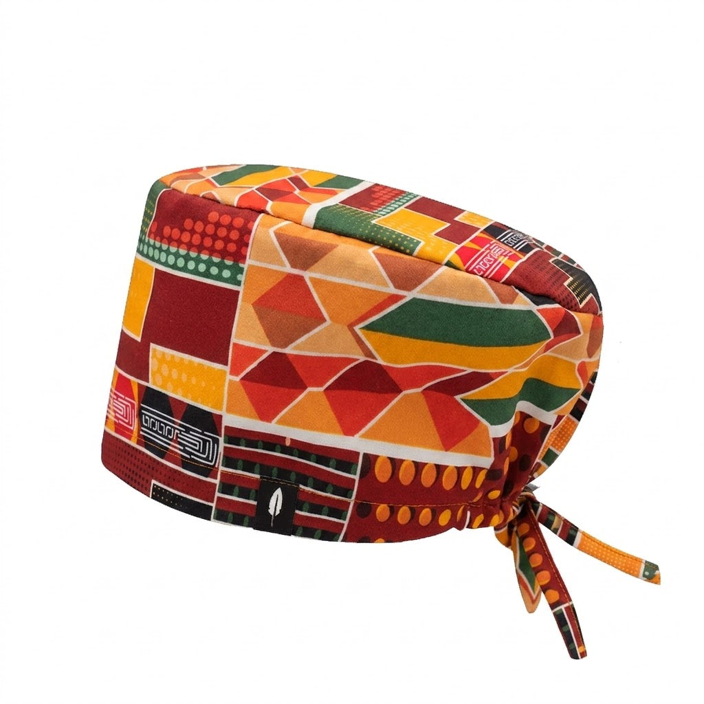 Gorro quirofano pelo corto Accra colección Africa, Robin Hat.
