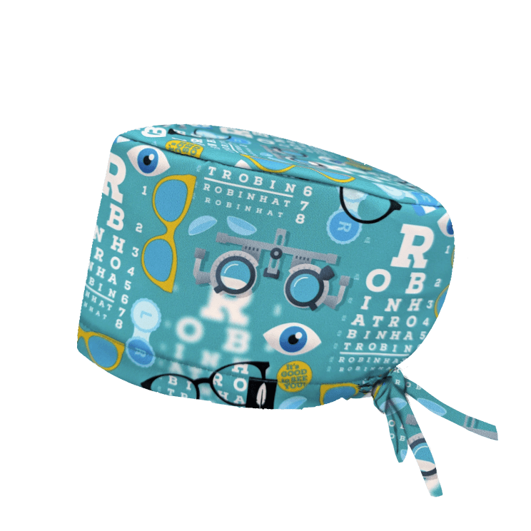 Gorro de quirófano Vision para oftalmólogos. Pelo largo
