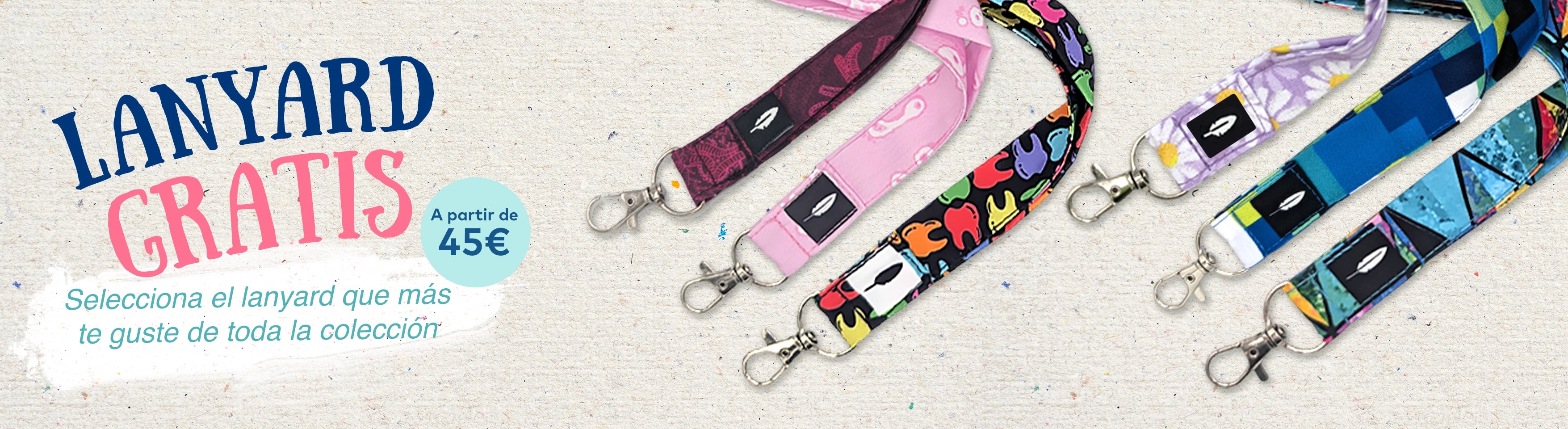 Lanyard gratis Robin Hat: selecciona el lanyard que más te guste de toda la colección en compras a partir de 45€