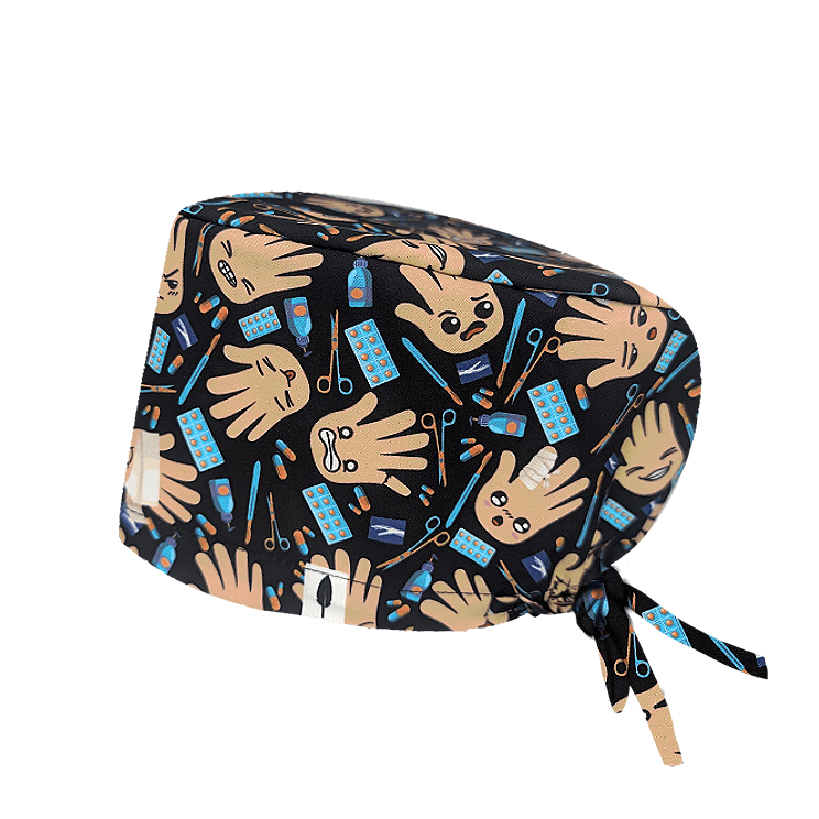 Gorro quirúrgico MANITOONS está pensado para Traumatólogos y Cirujanos ortopédicos especializados en mano 