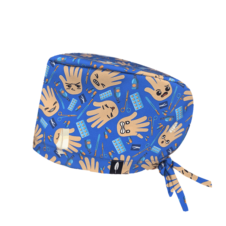 Gorro quirúrgico MANITOONS está pensado para Traumatólogos y Cirujanos ortopédicos especializados en mano 